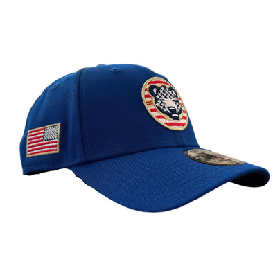 South Bend Cubs New Era 9Twenty Adjustable Royal Stars and Stripe Cap