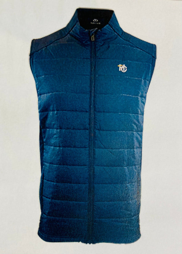 Charleston RiverDogs Men's Vantage Ninja Full Zip Quilted Vest