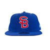 South Bend Cubs New Era 9Fifty Snapback Royal SB Cap