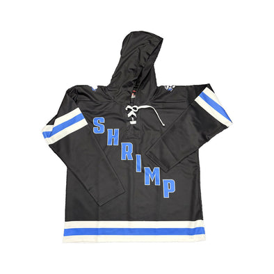 Jacksonville Jumbo Shrimp Frozen Shrimp Black Hockey Performance Hoodie