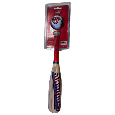 Jacksonville Jumbo Shrimp Rawlings Mini Bat & Ball Set