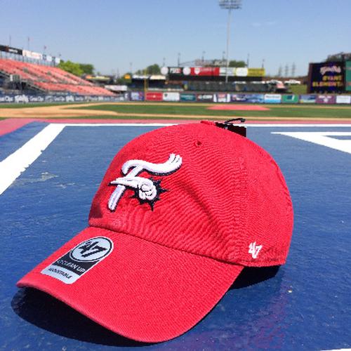 '47 Clean Up Reading Fightin Phils Red Alt. 1 Home Hat