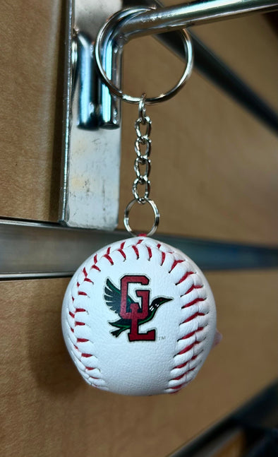 Great Lakes Loons Baseball Keychain