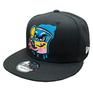 Jacksonville Jumbo Shrimp New Era Black Honey Drippers 9Fifty