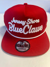 Jersey Shore BlueClaws New Era Golfer Snapback Cap