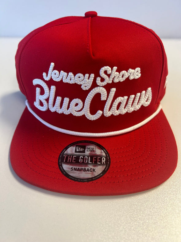 Jersey Shore BlueClaws New Era Golfer Snapback Cap