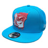 Jacksonville Jumbo Shrimp New Era Vice Blue Honey Drippers 9Fifty