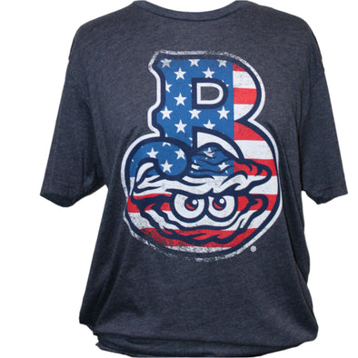 Patriotic Tee with Home Logo