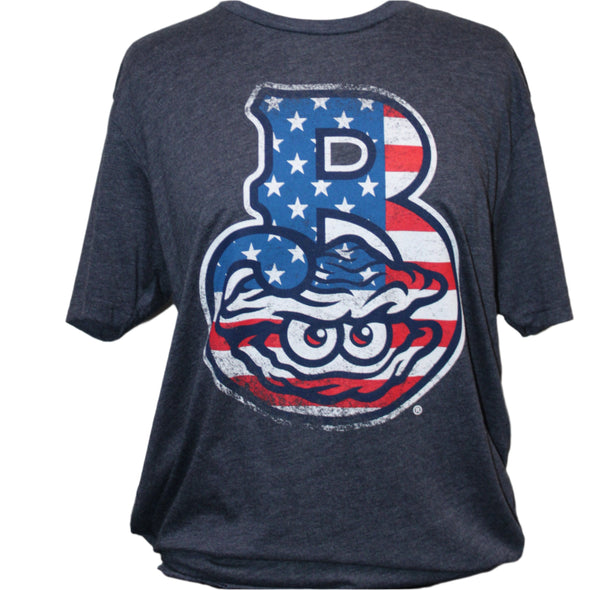 Patriotic Tee with Home Logo