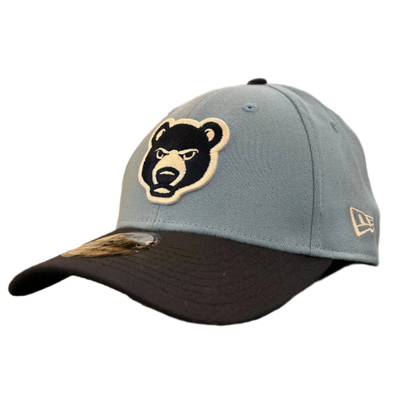 South Bend Cubs New Era 39Thirty Stretch Fit Light Blue Cap