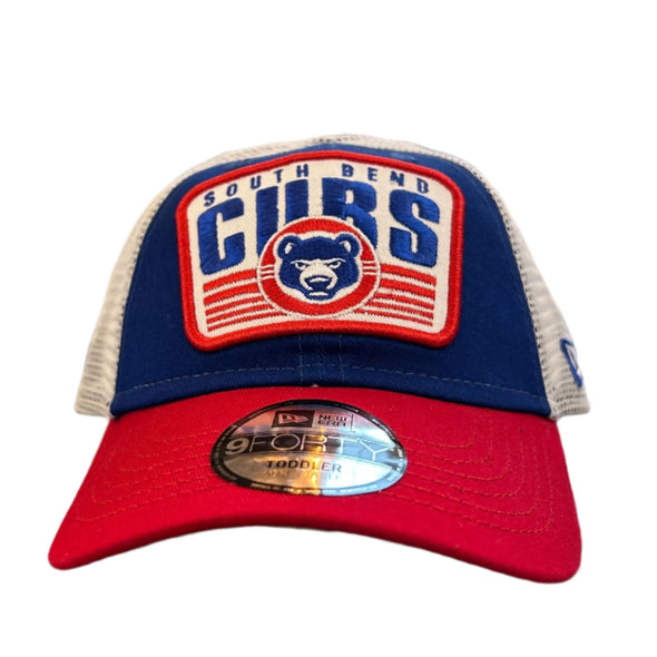 South Bend Cubs New Era Adjustable Toddler Patch Cap