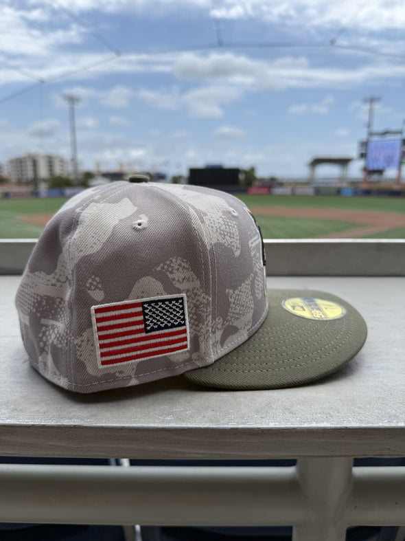 Pensacola Blue Wahoos New Era Salute to Service