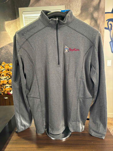 Columbia Omni-Wick Shotgun Forged Iron Primary Logo 1/4 Zip