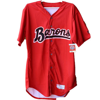 Barons Red Replica Jersey