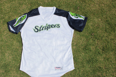 Gwinnett Stripers EVOSHIELD Sports Replica Retro Jersey- White