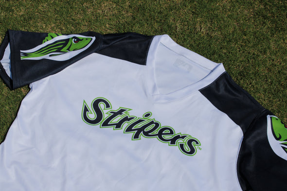 Gwinnett Stripers EVOSHIELD Sports Replica Retro Jersey- White