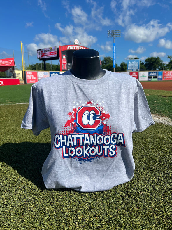 Chattanooga Lookouts Youth Fourth of July Tee