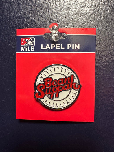 Bean Suppah Alternate Logo Lapel Pin