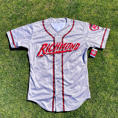 Richmond Flying Squirrels Evoshield Road Replica Jersey