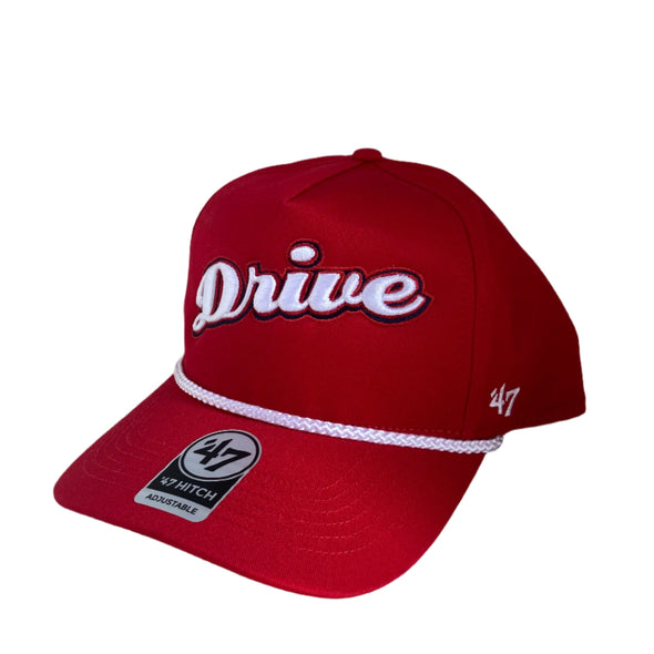 Greenville Drive Red Drive Script Hitch Hat