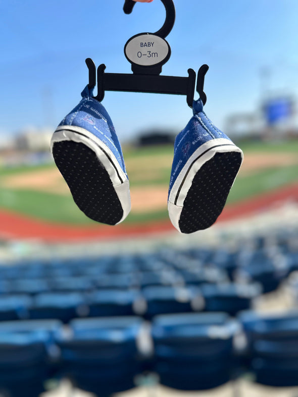 Pensacola Blue Wahoos Baby Shoes