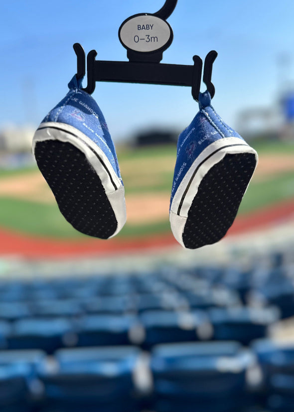 Pensacola Blue Wahoos Baby Shoes