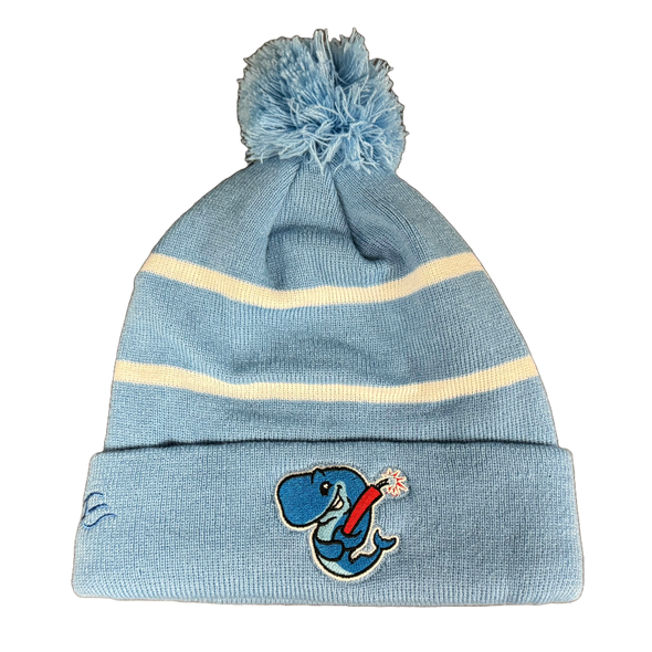 Eugene Emeralds Exploding Whales Outdoor Cap Light Blue Beanie