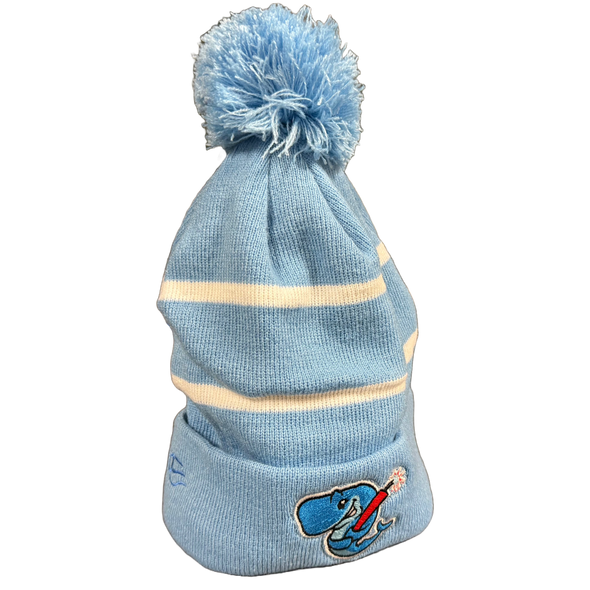 Eugene Emeralds Exploding Whales Outdoor Cap Light Blue Beanie