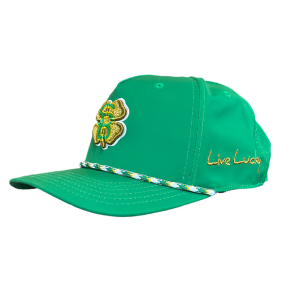 South Bend Cubs Black Clover Green Live Lucky Cap