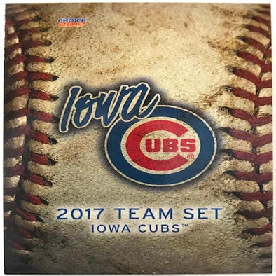 2017 Iowa Cubs Team Card Set