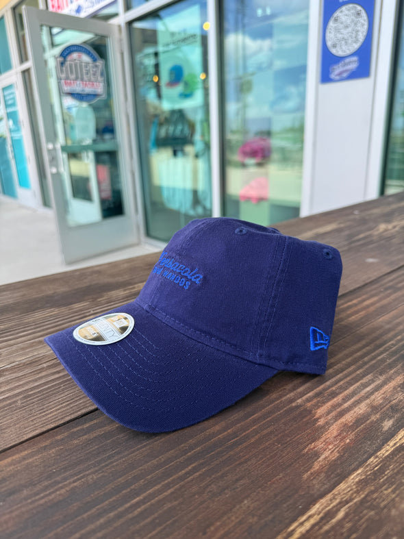 Pensacola Blue Wahoos New Era 9Twenty Throwback Script Women's Hat