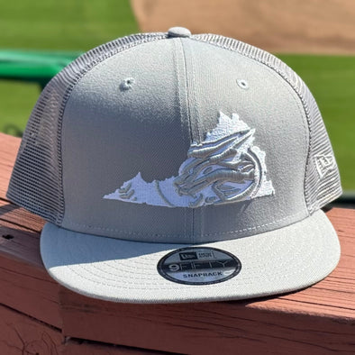 Grey State Logo New Era 9FIFTY Mesh Snapback