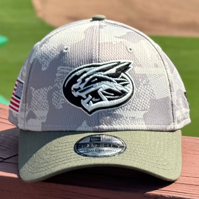 2025 Armed Forces Day New Era 39THIRTY Camo Hillcats Hat