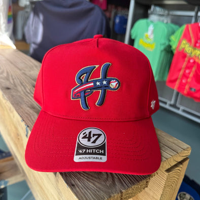 Harrisburg Senators '47 Red Hitch Cap