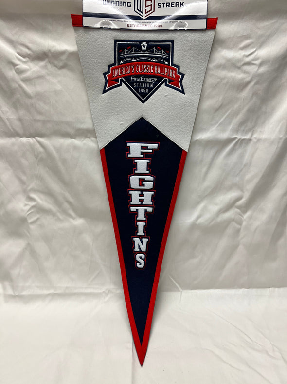 Felt America's Classic Ballpark Logo Pennant