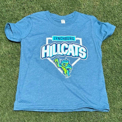Lynchburg Hillcats Teal Youth Tee