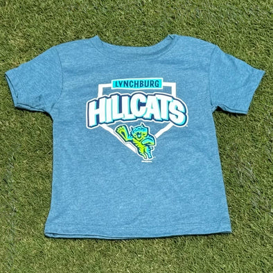 Lynchburg Hillcats Teal Toddler Tee