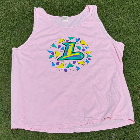 Pink Retro Tank Top