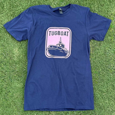Navy Tugboat Tee