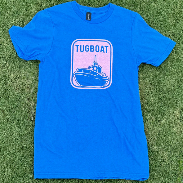 Blue Tugboat Tee