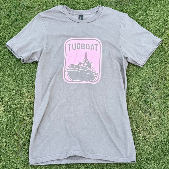 Grey Tugboat Tee