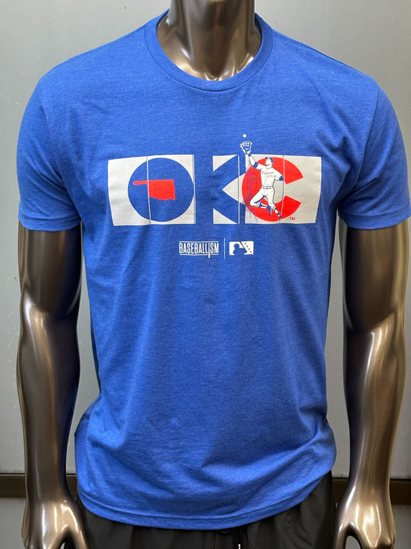 OKC Baseball Club Fence Signage Tee