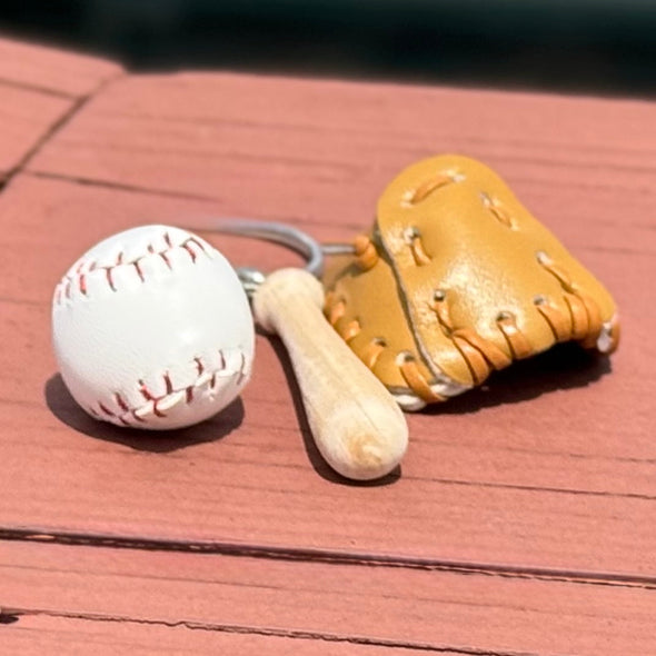 Baseball Glove Keychain