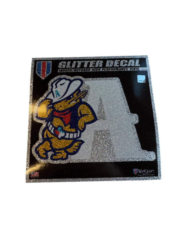 Amarillo Sod Poodles Lean A Glitter Decal