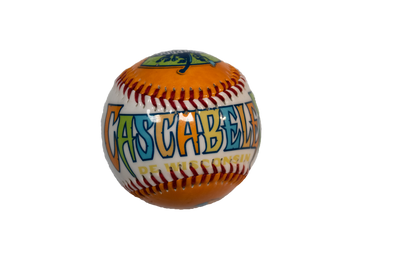 Los Cascabeles Orange Baseball
