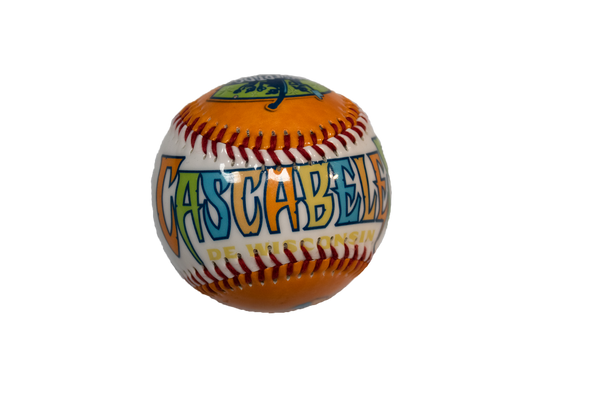 Los Cascabeles Orange Baseball