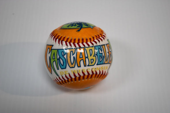 Los Cascabeles Orange Baseball