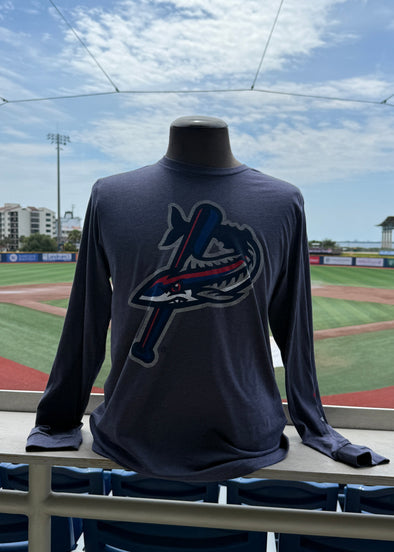 Pensacola Blue Wahoos Trophy Long Sleeve Tee