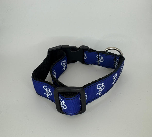 Saints 1" Ribbon Logo Dog Collar