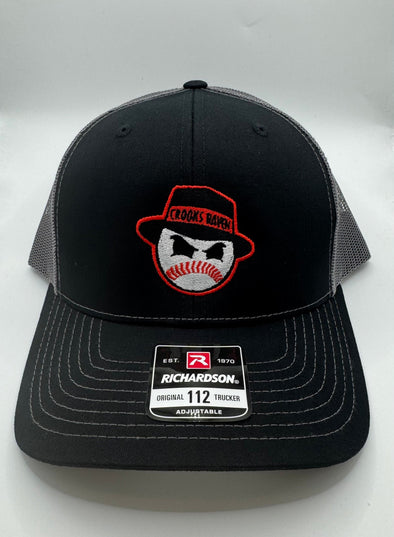 Richardson Adjustable Snap Back Ghostly Gangster Trucker Hat (Crooks Haven)
